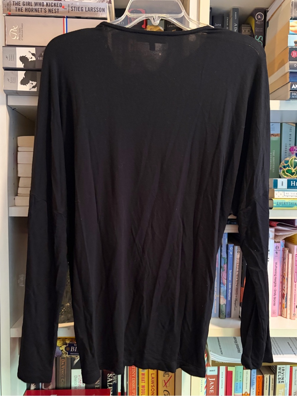 Iro Alajar Black Ruched Drawstring Long Sleeve Shirt - Picture 6 of 8